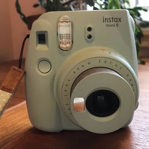 Fujiflim insta mini 9 instant camera - Ice blue